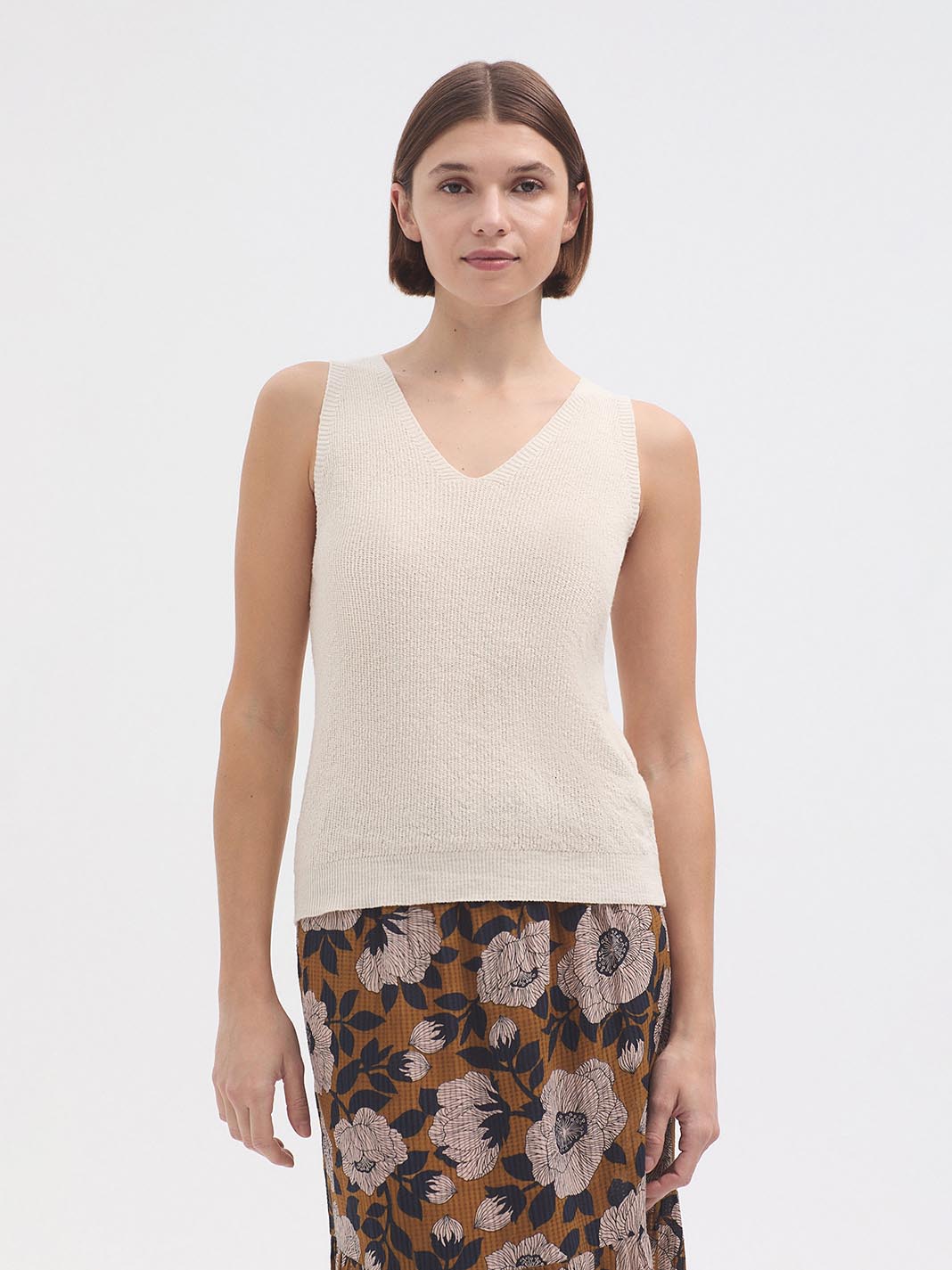 V Neckline Vest