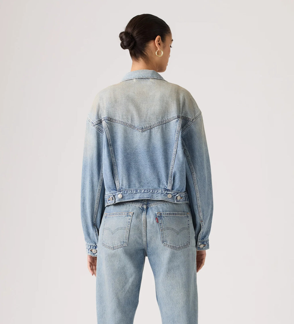 Shrunken 90's Trucker Jacket   Levis's