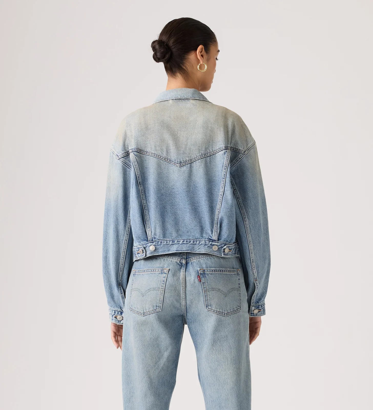 Shrunken 90's Trucker Jacket   Levis's