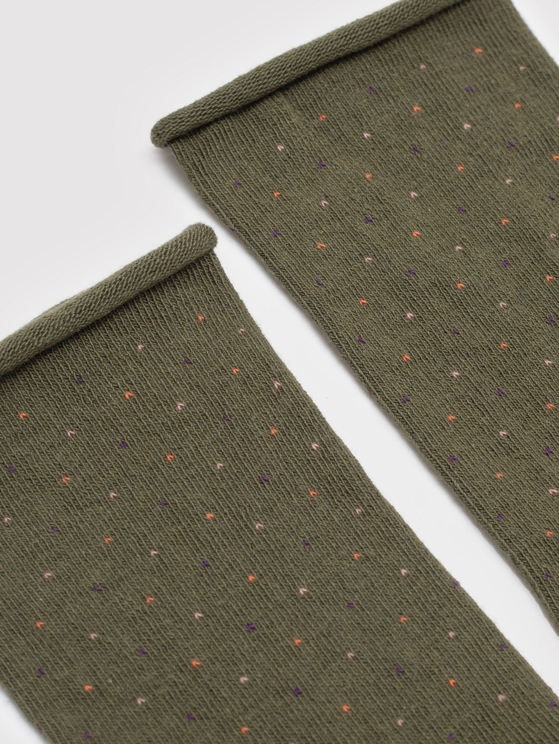 Multicoloured Small Dots in Black, Blue or Green