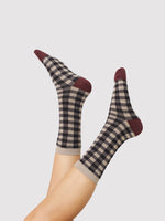 Vichy Check Socks