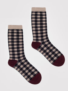 Vichy Check Socks