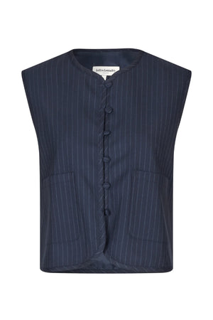 Abbey Vest in Dark Navy