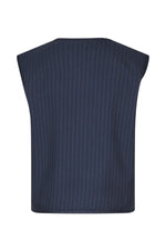 Abbey Vest in Dark Navy