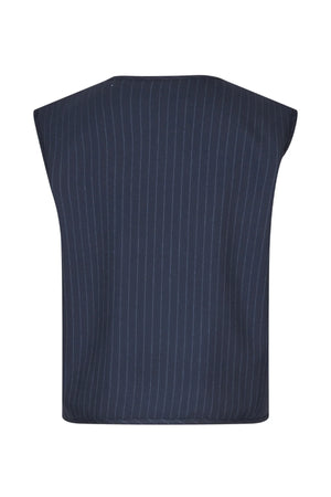 Abbey Vest in Dark Navy