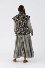 Celia Vest in Flower Print