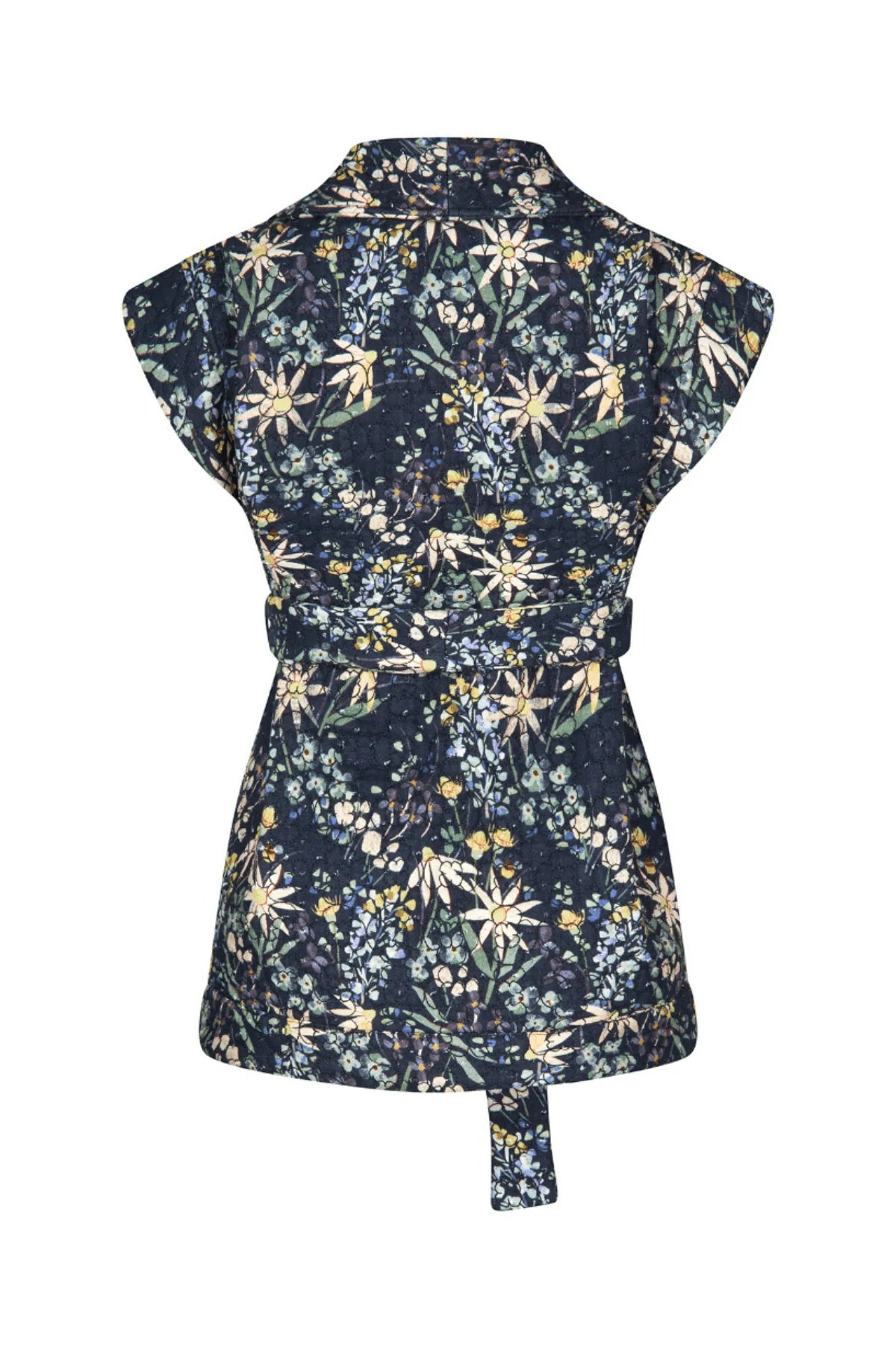 Celia Vest in Flower Print