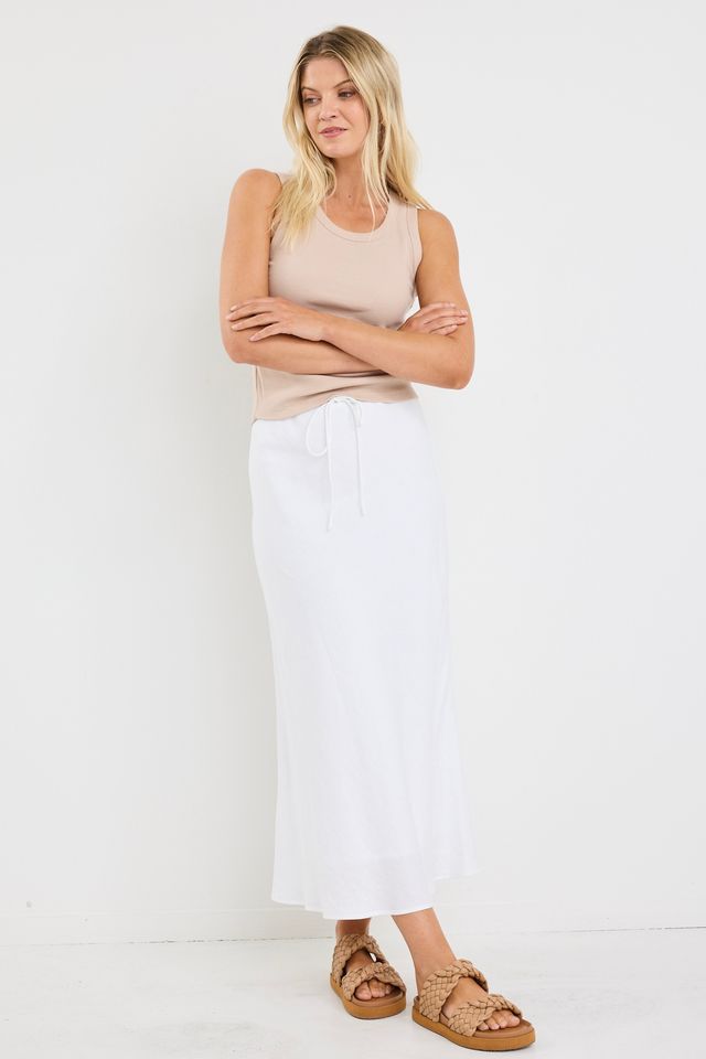 Summit Tie Waist Maxi  Among The Brave