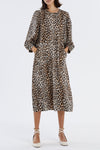 Lucas Dress in Leopard Print