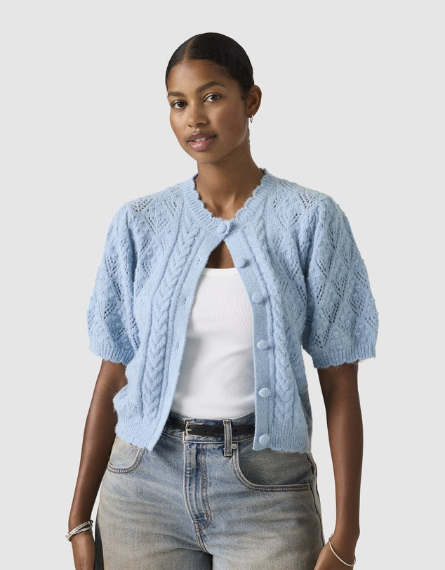 Pauline Pointelle Cardigan.  Levi's