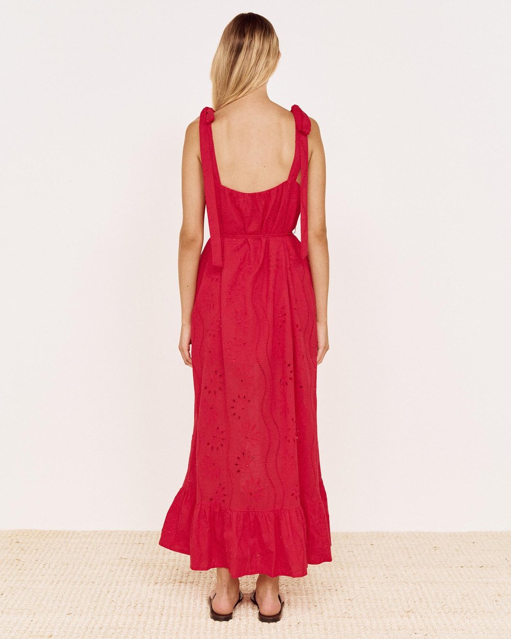 Ines Maxi Sun Dress - Mink Pink