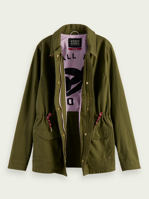 Workwear Jacket in Army Green