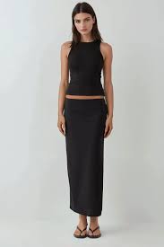 Seren Bias Maxi Skirt Staple The Label