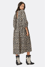 Marion Dress in Leopard