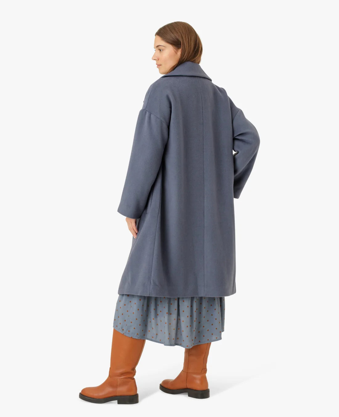 Cecilia Coat in Flint Stone