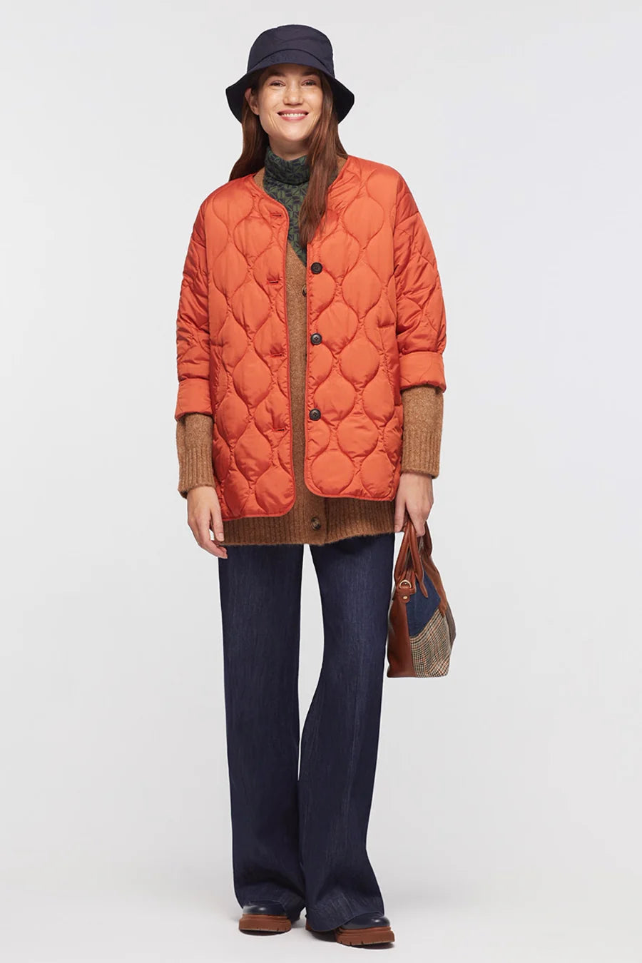 Detachable Parka in Navy or Forest