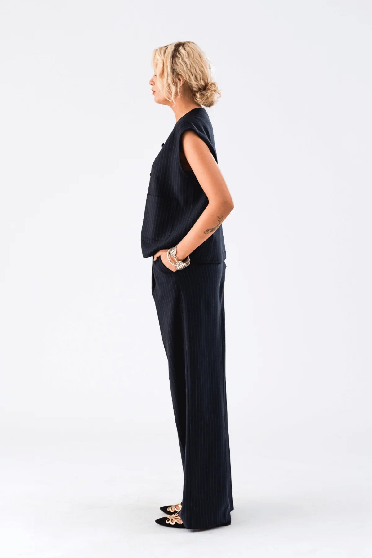 Tyler Pants in Dark Navy