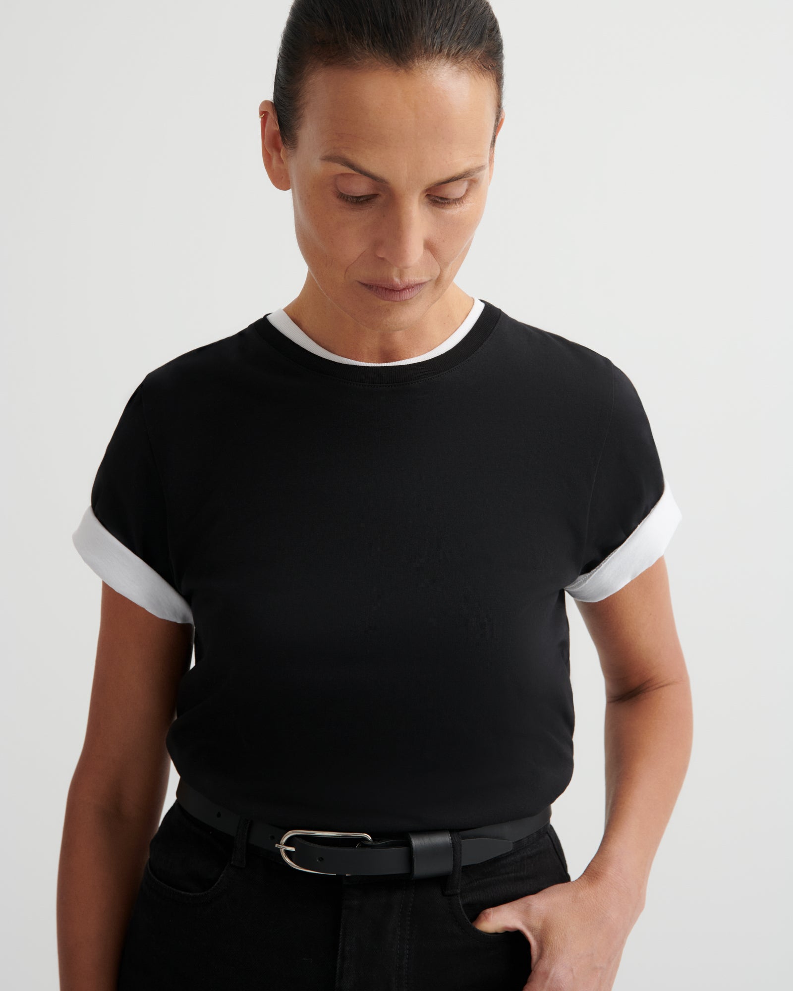 Black Classic Tee KOWTOW