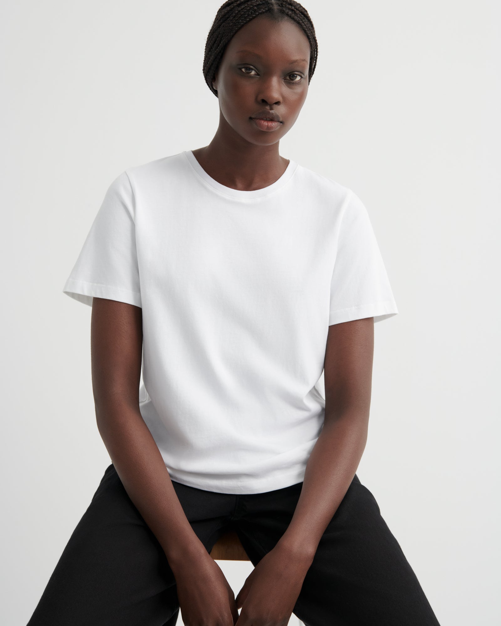 White Classic Tee KOWTOW