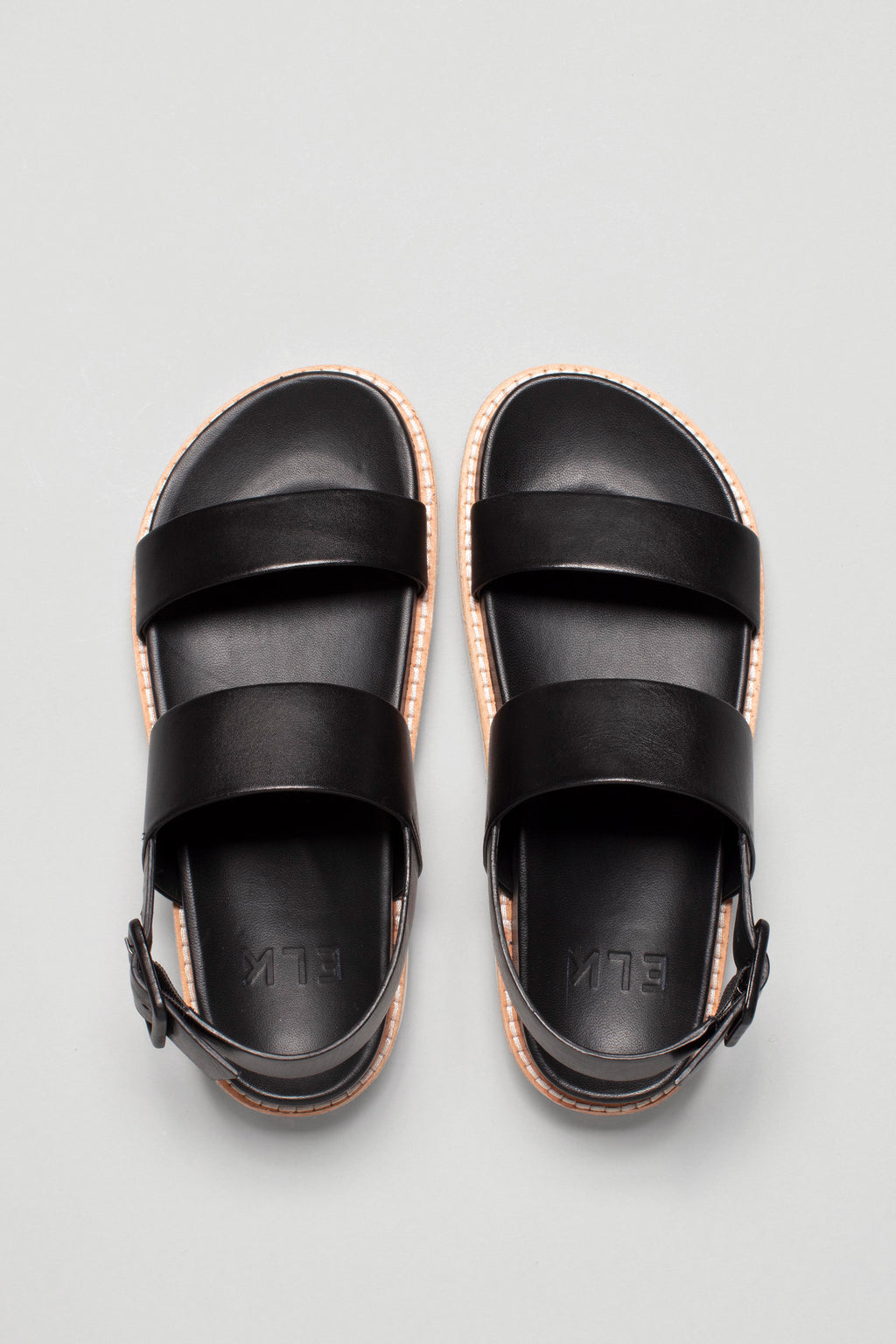 Spenn Sandal in Black