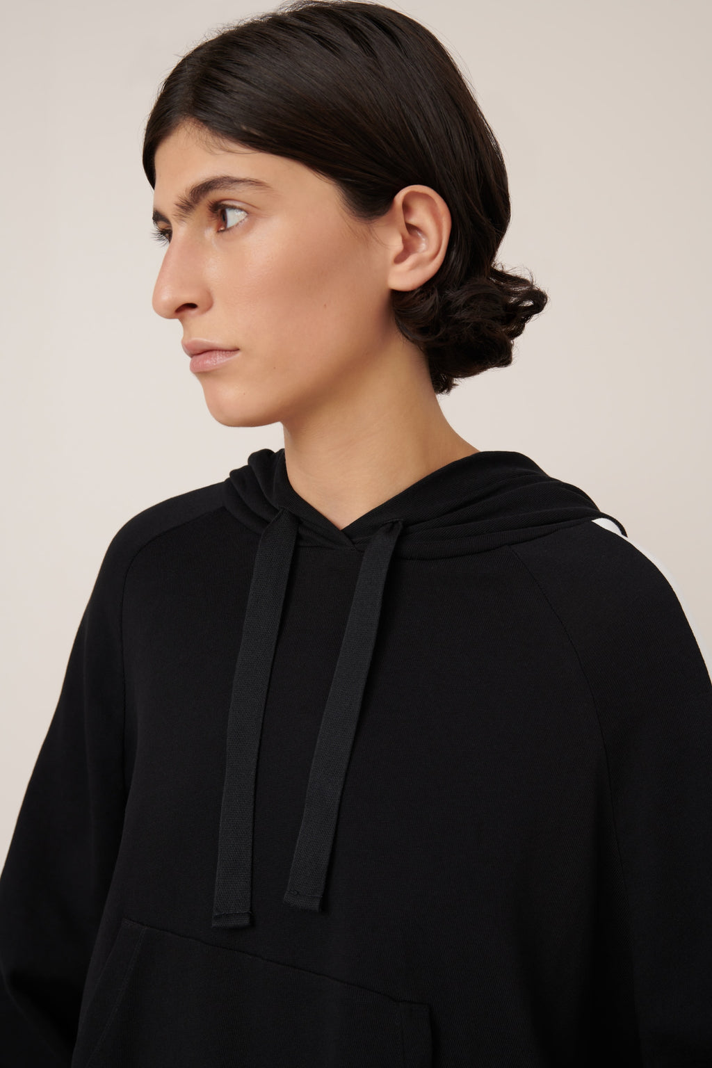 Contrast Hoodie Kowtow