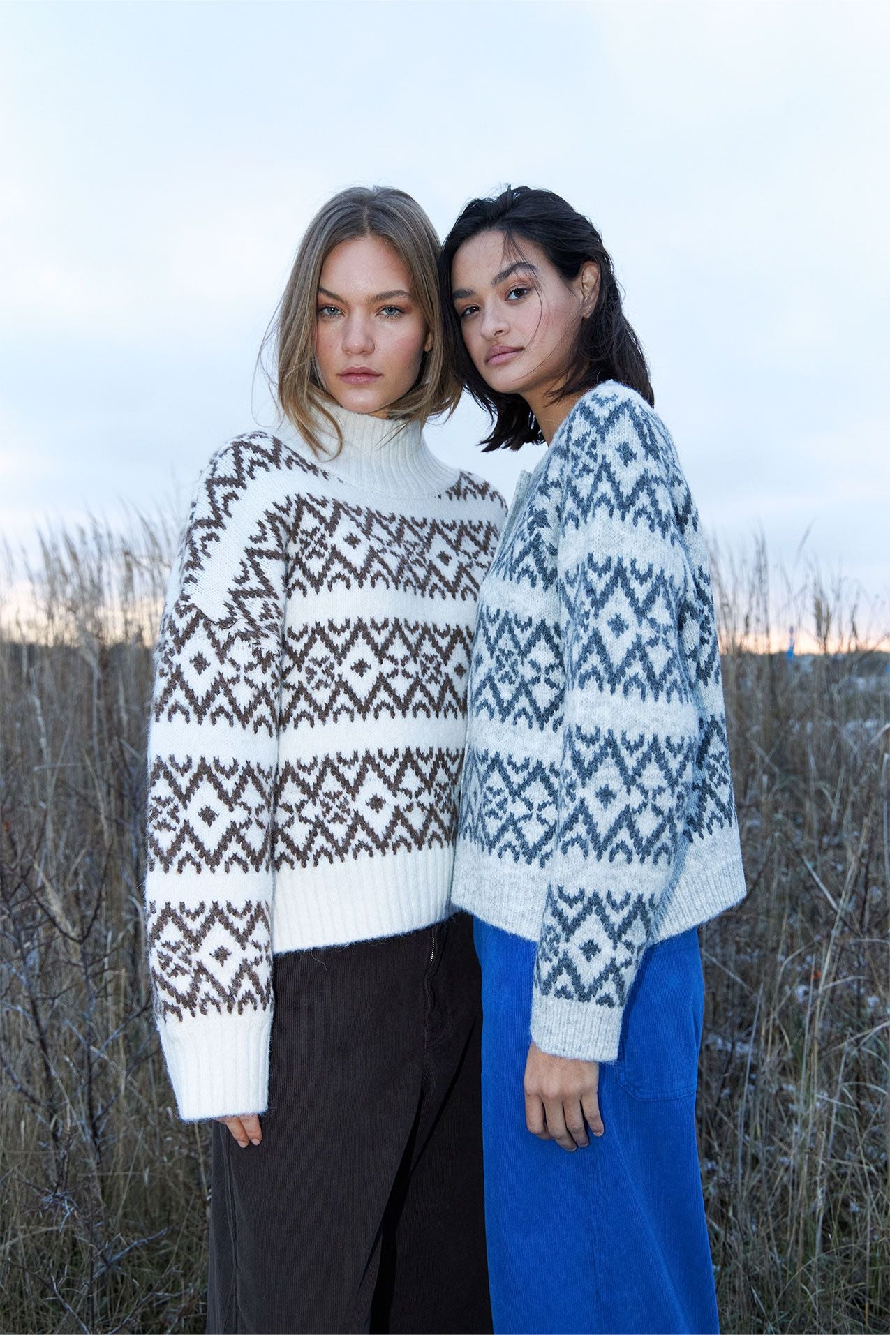 Mille Knit in Grey