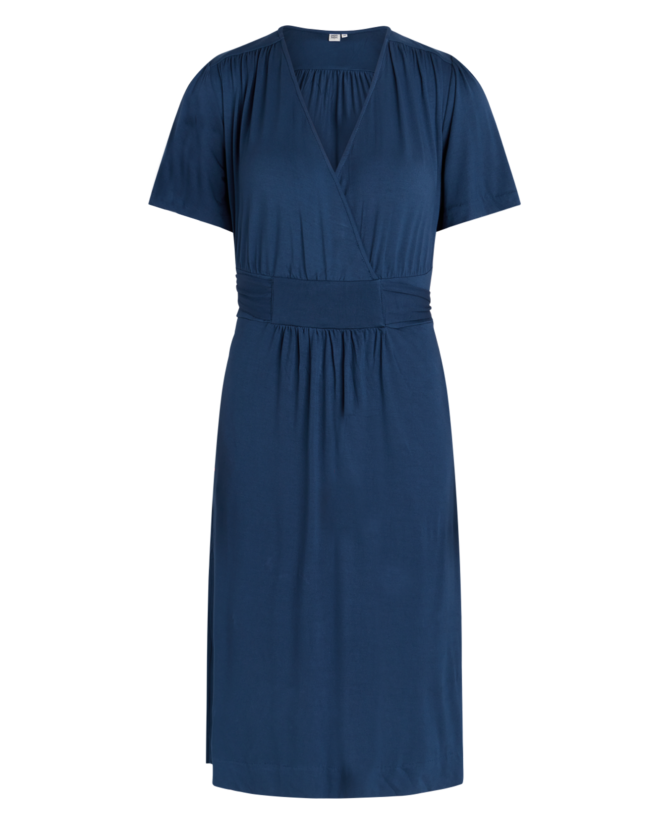 Printed Jersey Dress in Insignia Blue