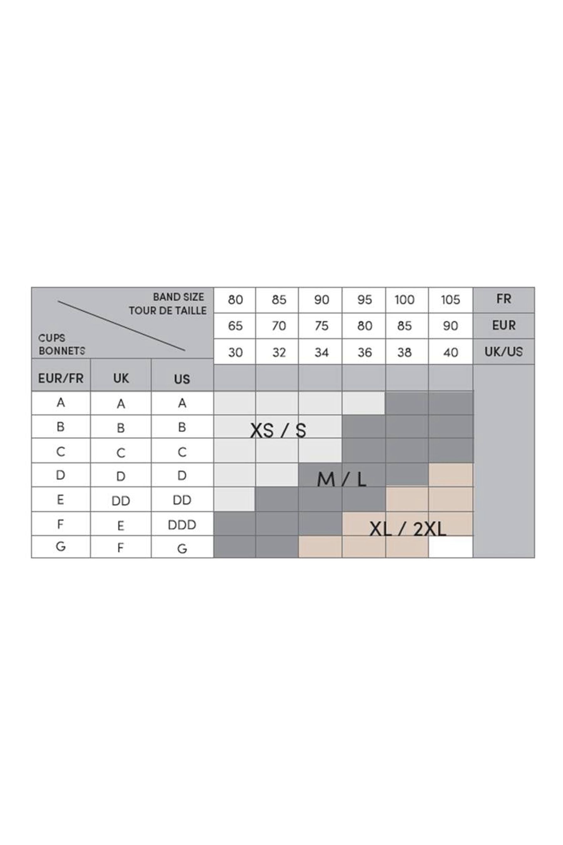 V Neck Bralette in Nude