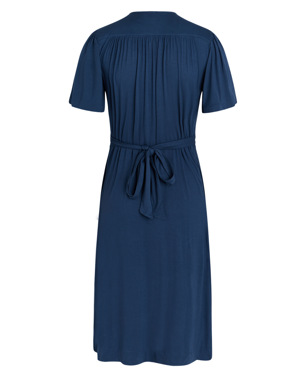 Printed Jersey Dress in Insignia Blue