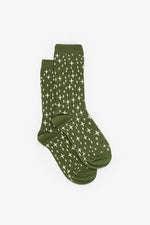 Green Cross Sock