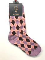 Diamond Sock in Lilac