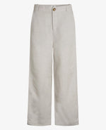 Timeless Linen Trousers in Nature Chambray