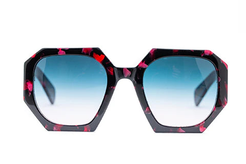 Hostage Sunglasses in Magenta