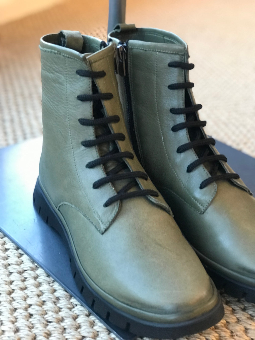 Khaki Laced Boot
