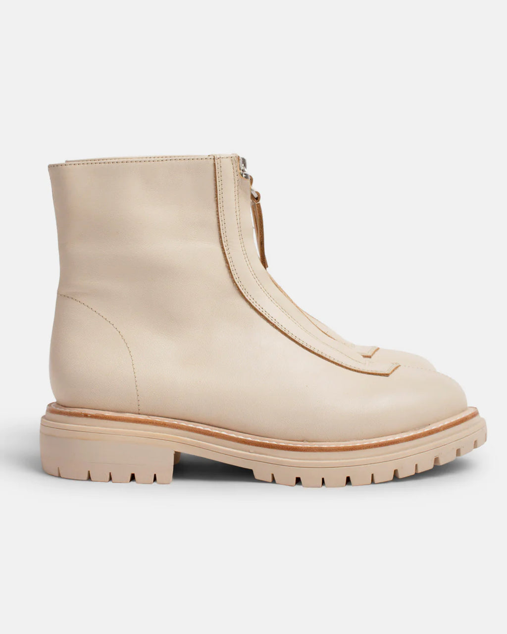 Oz Leather Boot in Almond