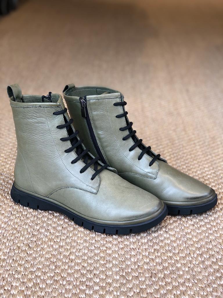 Khaki Laced Boot