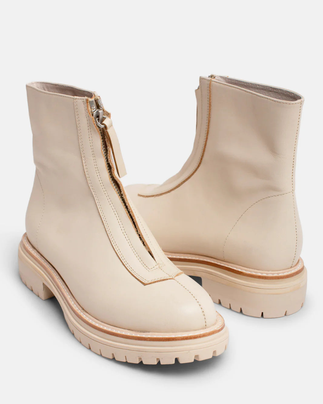 Oz Leather Boot in Almond