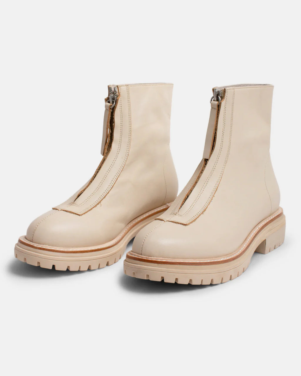 Oz Leather Boot in Almond