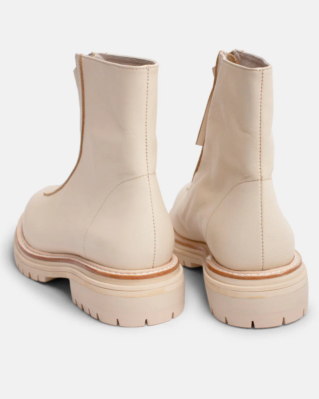 Oz Leather Boot in Almond