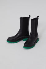 High Chelsea Boot in Olive or Black