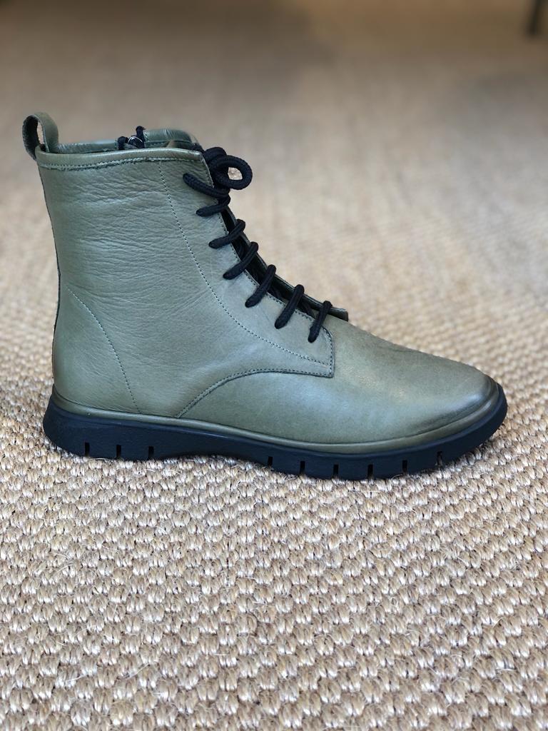 Khaki Laced Boot