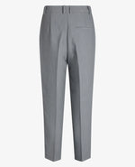 Essential Garbadine Pants in Grey Melange