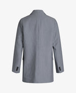 Essential Garbadine Jacket in Grey Melange